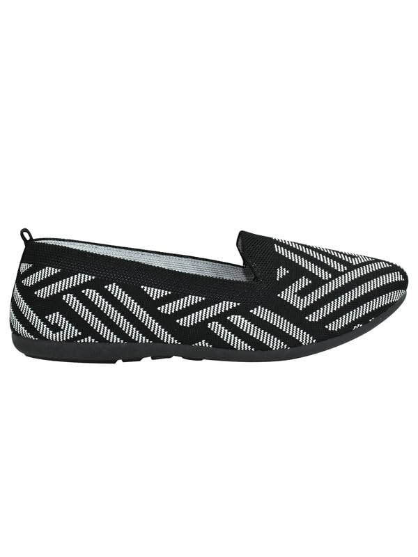 Image of AJANTA Women's Sneakers | Belly Shoes for Women | Slip-On Walking Shoes | Lightweight Casual Knit Loafers | Comfortable Daily Wear Footwear for Girls | Travel, Office & Outdoor Use