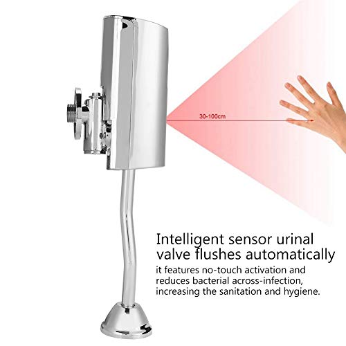 Brass Urinal Flush Valve Automatic Sensor Toilet Flush Valve Wall Mounted Touchless Urinal Flush Valve For Bathroom Toilet #TOP3