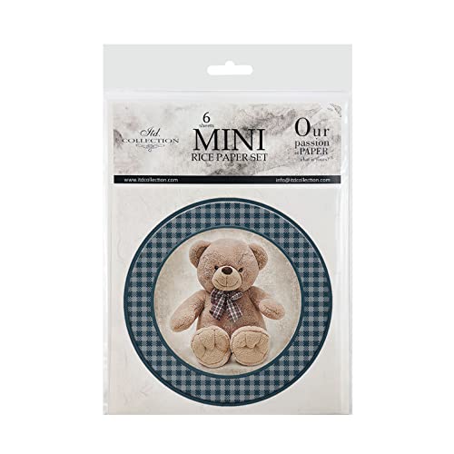 ITD Collection Mini Rice Paper Creative Set 14.8 x 14.8 cm (6 Sheets)