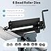 JDINAAS Sheet Metal Bead Roller Machine, Tube Brader Roller Bead Tool Manual Bead Roller Machine with 6 Dies Set for Sheet Metal Fabrication Shops 24 x 7.9 x 2.8 Inch
