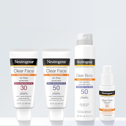 Neutrogena Clear Face Serum Sunscreen SPF 60, Broad Spectrum, 1.7 fl oz - image 7