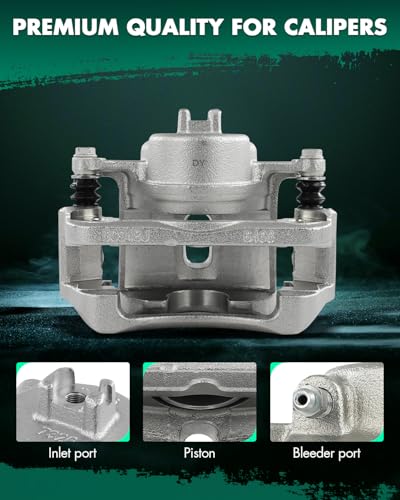 Image of SCITOO Front Right Disc Brake Caliper With Bracket 19B2671 | Fit For Honda Model - For Pilot 2003-2008 1PC