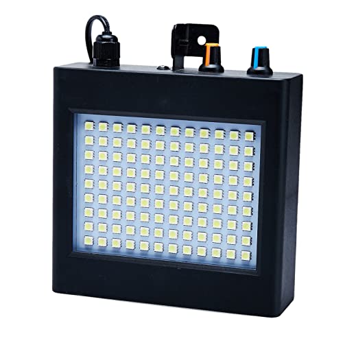 Bzocio LumiiRe Stroboscopique RVB LED ContrrLe Du Son de la LumiiRe Stroboscopique, Mini LumiiRe de SccNe Flash AdapttE la Prise de L'UE de la SoirrE de Dj Party Cover