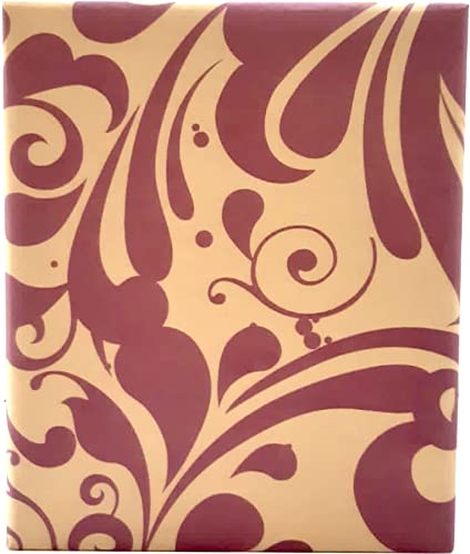 Papier cadeau kraft imprimé violet de qualité supérieure - 3