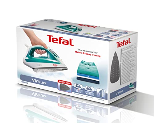 Tefal Virtuo FV1710 fer à repasser Fer à vapeur 1800 W Vert, Blanc