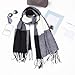 Roontin Winter Scarf for Women – Oversized Warm Womens Scarf Long Plaid Wraps, Fashion Big Grid Tassel Plaid Shawl Soft Cashmere-Like Blanket Scarves, Stylish Winter Gifts for Ladies & Girls