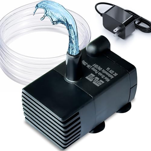 Automatic Small Sump Pump with Water Sensor, 8 FT Lift...