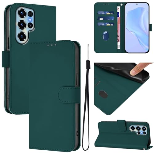 �X�}�z�P�[�X �Ή��@�� for Doogee Note 56X / Note 56X Pro �t���b�v�X�^���h�J�[�h�X���b�g [PU���U�[ + �V�F��] DarkGreen