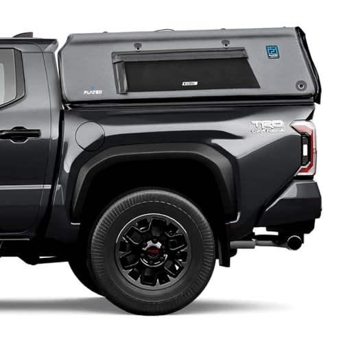 FLATED AirTopper T24 CAP50 Truck Cab Level Cap for Toyota Tacoma 20242026 |Inflatable Camper Shell Truck Cap for Easy Install and Cover Your Bed