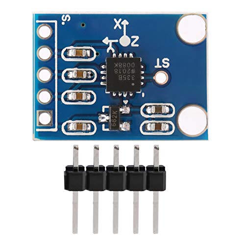 Módulo de sensor de ángulo de 3-5 V Componentes del módulo de ángulo de inclinación de PCB Acelerómetro de triple eje Cover