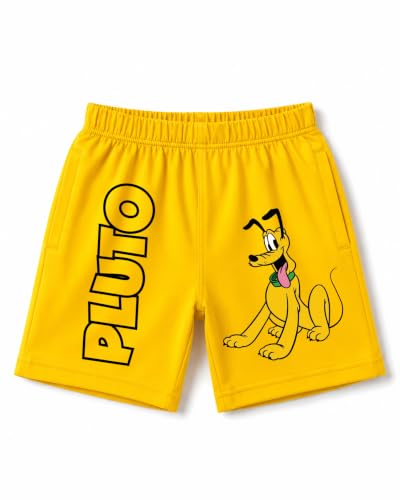 Image of Kuchipoo Disney Boys Regular Fit Cotton Shorts - Pack of 3