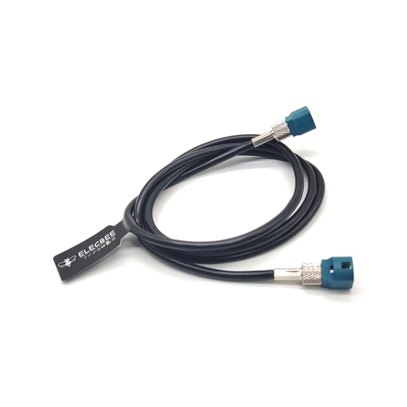 Cable De Extensión Fakra HSD A GX12 - Conector Hembra Tipo Z A Macho 4 Pines, Para Aplicaciones De RF Y Telecomunicaciones