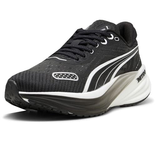 PUMA Womens Magnify Nitro 2 Tech Running Sneakers Shoes - Black - Size 8.5 M2