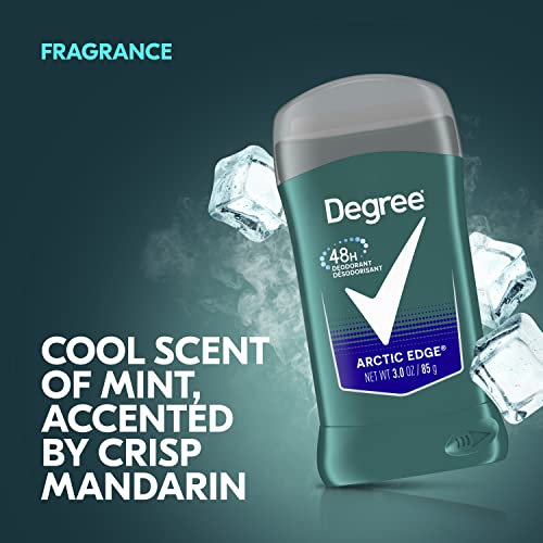 Degree Men Original Deodorant 48-Hour Odor Protection Arctic Edge Deodorant For Men 3 oz