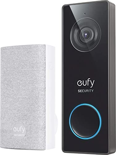 eufy Security Wired 2K Video Doorbell (Renewed)