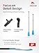 Abahub SUP Paddles - 3 Piece Adjustable Stand up Paddle - Lightweight Oar for Paddleboard, Aluminum Alloy PU Coated Shaft 68
