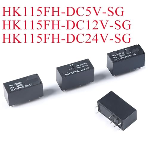 Relé HK115FH-DC12V-SG tipo conmutador de potencia para placas 2