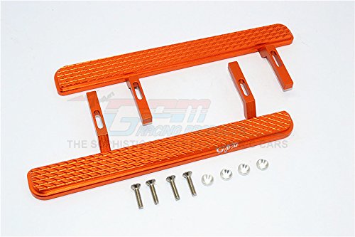 Axial SCX10 II Aluminum Exterior Trail (Parallelogram) Upgrade Parts - 1 Pair Set, Red, Fits AX90046/AX90047