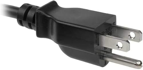 Miniatura 4 de SF Cable, Cable de alimentación universal IEC320 C13 a NEMA 5-15P de 18 AWG de 18 AWG, 10 A, 125 V, negro