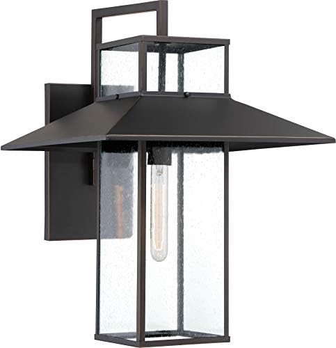 Danforth Park One Light Outdoor Wall Mount Oil Rubbed Bronze W/ Gold High