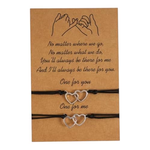 Image of Tindo Friendship Bracelets – Couple Bracelet Bands – Friendship Bracelets Set – Gift for Friends, Couple Gift – Gift Idea Bracelet Anniversary – Gift Bracelet, Cotton