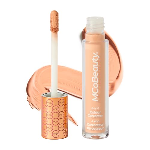 MCoBeauty - Colour Corrector All Over Primer - Orange Shade - 4-in-1 Formula for Dark Circles and Complexion Balancing - For Medium to Deep Skin Tones - Concealers & Correctors