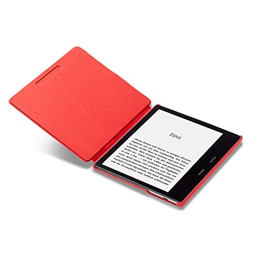 Kindle Oasis Hülle aus wasserbeständigem Stoff, Rot— Nur passend für die 9. Generation (2017 Modell) und 10. Generation (2019 Modell).