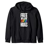 Photo Gallery pride lgbtq rainbow free dad hugs felpa con cappuccio Photo Gallery pride lgbtq rainbow free dad hugs felpa con cappuccio