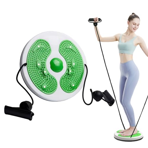 Ab cintura torção, placa de disco para exercício massagem nos pés torção para fitness perder peso eq