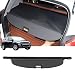 AUXMART Cargo Cover Tonneau Anti-Theft Shield Fit for Mazda CX-7 2007 2008 2009 2010 2011 2012 Black