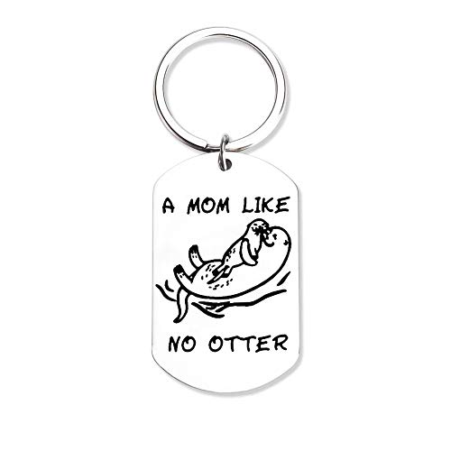 Porte-clés loutre Futop cadeau maman originale pendentif sac