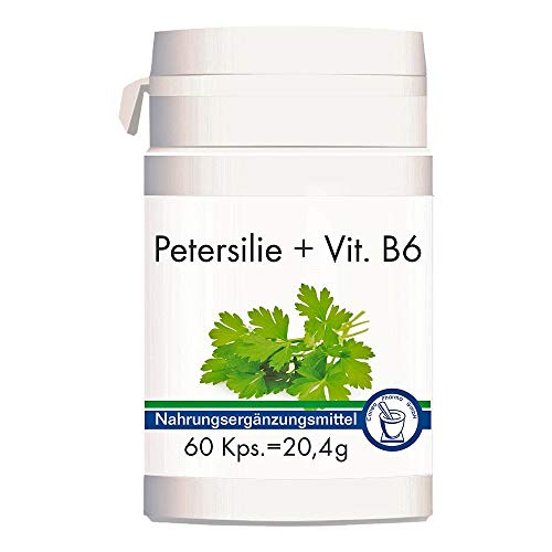 Pharma-Peter PETERSILIE + Vitamin B6 Kapseln, 60 Kapseln