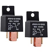 5pcs Rel&egrave; Auto 12V 40A 5 Pin SPDT JD2912-1Z | Per Veicoli, Barche, Lampade, Accensione Remota