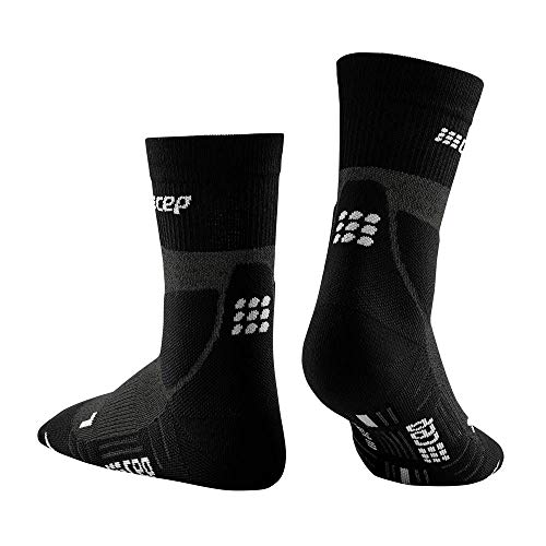 Image of CEP Women's Outdoor Compression Crew Cut Socks Outdoor Merino Mid-Cut Socks