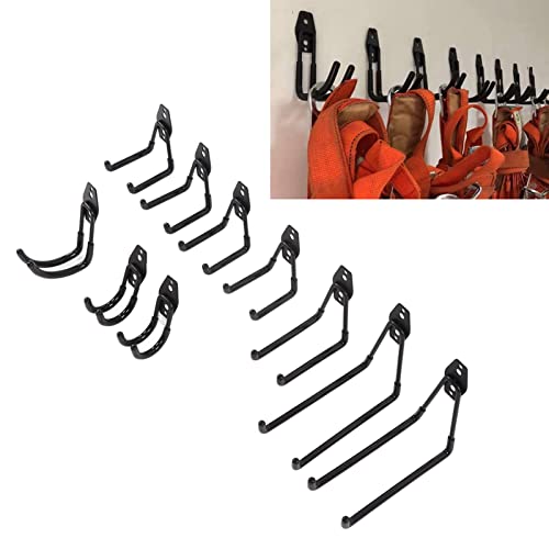 Crochets de garage et supports muraux robustes charge 5 à 40 kg - 3