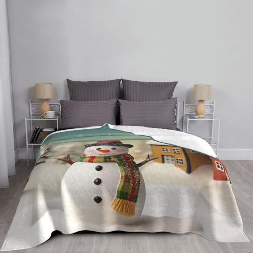 Couverture molletonnée légère finis les frissons sur le canapé avec ce plaid