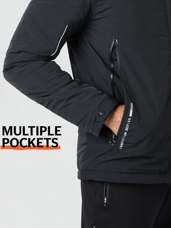 Image of Wildcraft Men Nylon Quilted Jacket