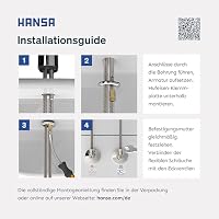 HANSA BASIC XL Waschtischarmatur|Kaltwasser in Mittelstellung|Messing|Chrom – Ansicht 8