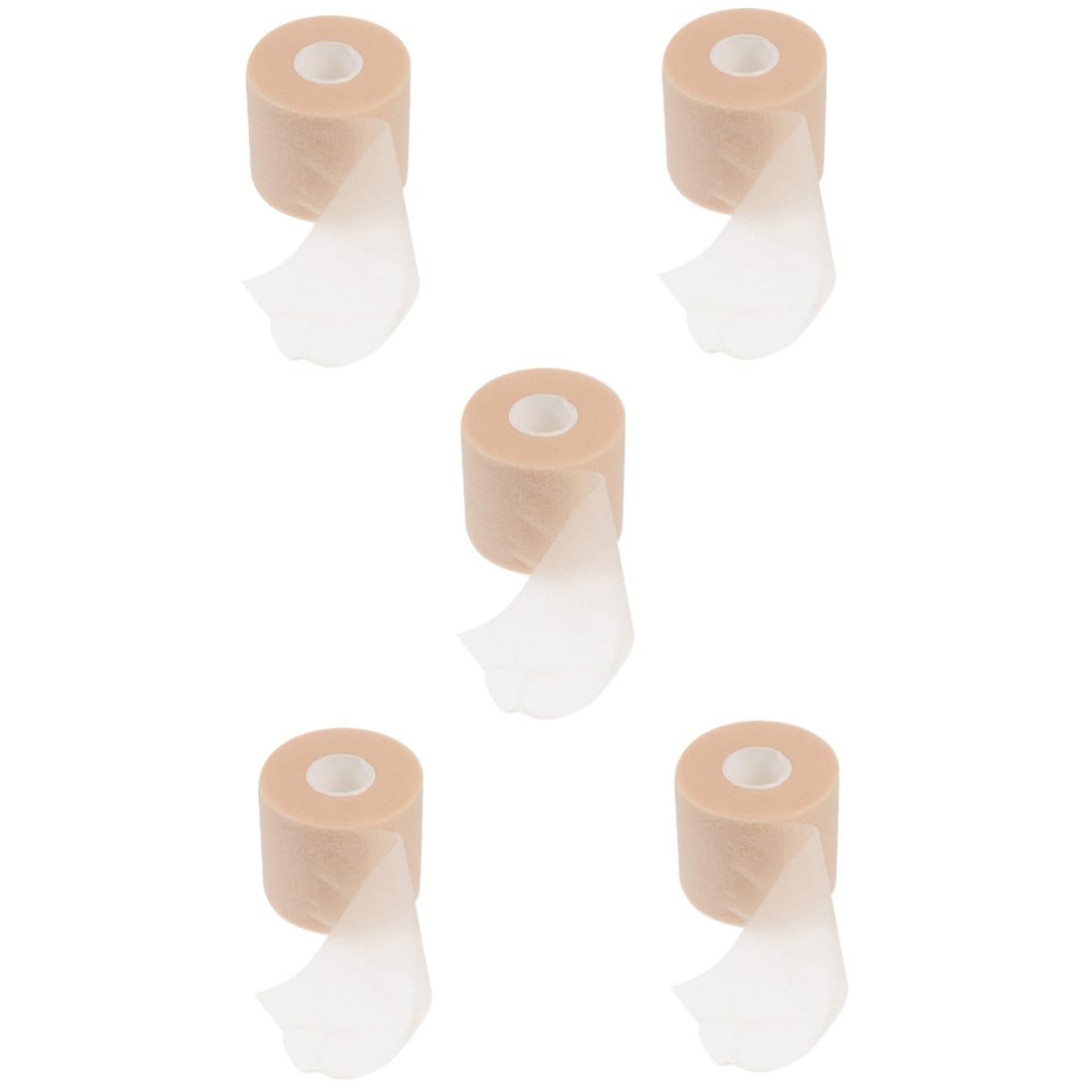 HAPINARY 5 Rolls Sports Tape Sports Pre Pink Wrist Tape Gloves for Bathing Carpal Tunnel Wrist Brace Grip Cover Athletic Sports Bandage Pink Binders Athletic Foam Tap Sponge Khaki