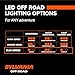 Sylvania - Slim 10 Inch LED Light Bar - Lifetime Limited Warranty - Spot Light 2700 Raw Lumens, Off Road Driving Work Light, Truck, Car, Boat, ATV, UTV, SUV, 4x4 (1 PC)