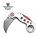 Snake Eye Tactical Heavy Duty Folding Pocket Knife Outdoors Hunting Camping Fishing (Silver)