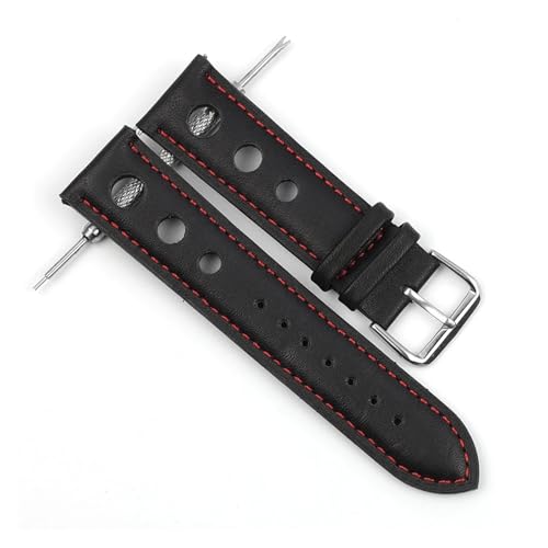 Bracelet montre 20mm cuir véritable pour remplacer un bracelet usé confortablement