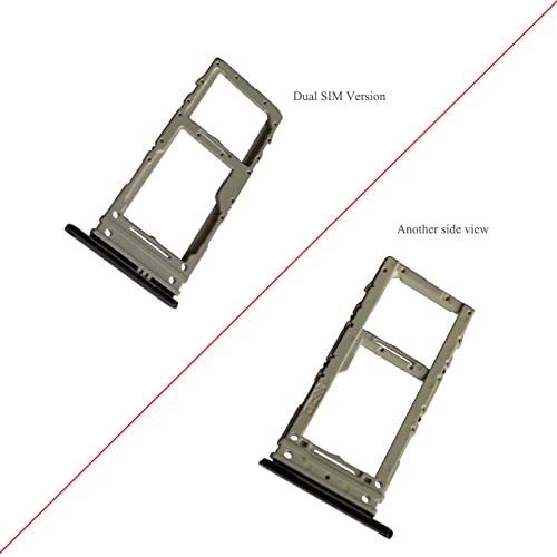 S20 Ultra Dual Sim Card Tray Replacement Card Holder For Samsung Galaxy S20 Ultra Sm-G988U1 6.9 Inches (Not Fit For Note 20 Ultra,And Not Ok For Single Version) (Black) #TOP1