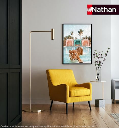 Puzzle 1500 pièces : Baignade royale Paul Fuentes Ravensburger Nathan - vue 7