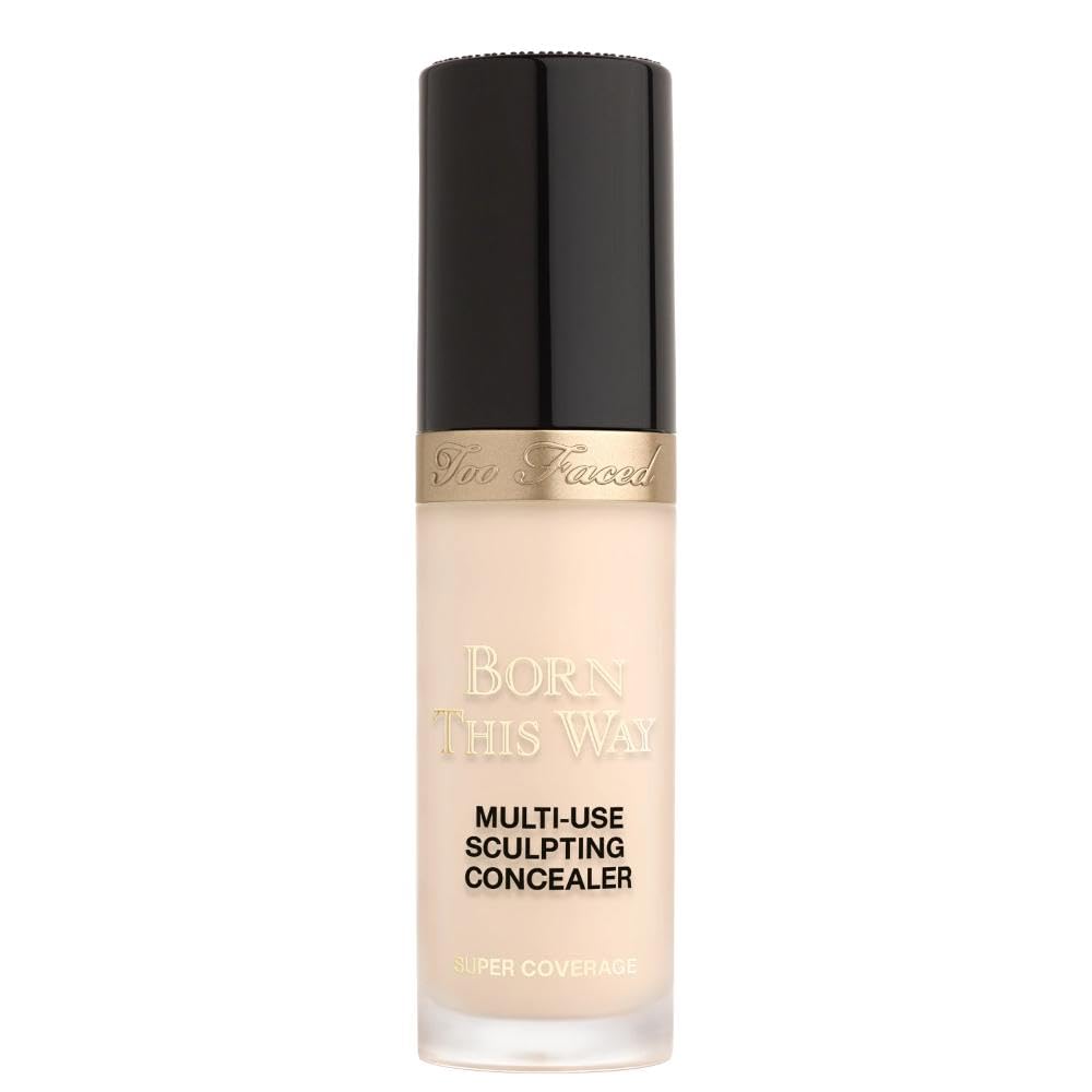 Born This Way Super Coverage Multi-Use Concealer | Full Coverage, Non-Comedogenic, Oil Free + Long Lasting Concealer | Hyaluronic Acid, Coconut Water + Alpine Rose | 0.45 Fl Oz, Snow