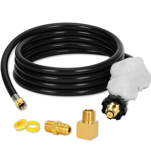 12 FT F273684 Propane Hose with Regulator Compatible with mr Heater F273684 Big Buddy Heaters, Two...