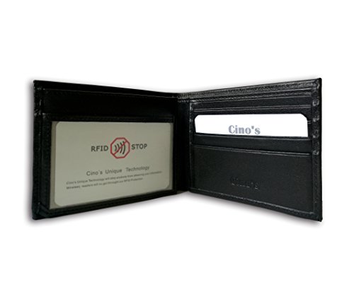 Preisvergleich Produktbild Cino's , Herren Herren-Geldbörse schwarz schwarz
