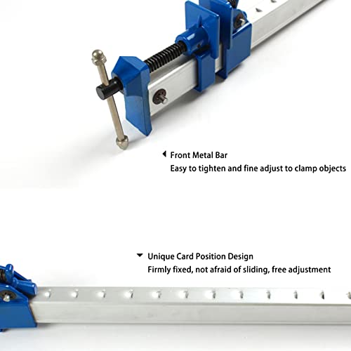 Grampo de barra, grampo de liberação rápida eficaz de 520 mm com uma mão, liberação rápida, ajustáve