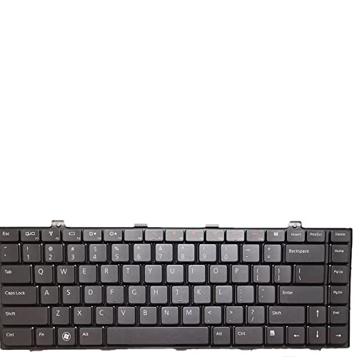 Clavier portable Dell Studio 1457 US noir pour réparer les touches cassées