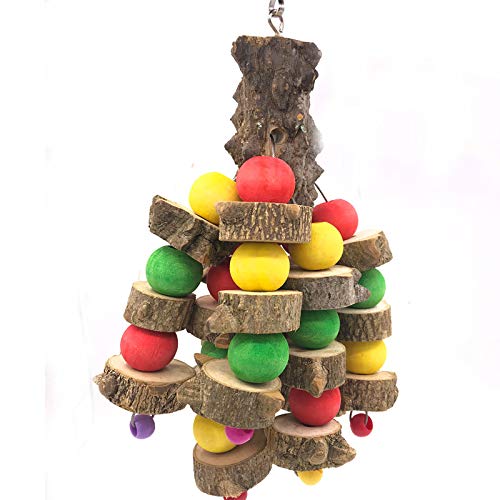 CLoxks Bird Toys Small Bird Toys Large Parrot Toy لوازم الببغاء ألعاب الطيور Handjob King Kong Bite Toys Bird Parakeet Toys Tearing Toys for Birds